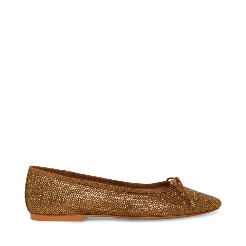 Brown Steve Madden Blossoms-r Women\'s Ballet Flats | PH 5293CIF